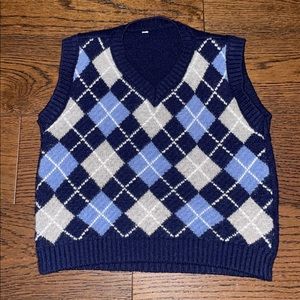 Blue plaid- Hyipels, small
